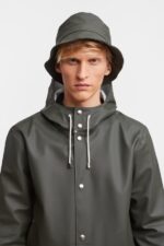 Accessories Beckholmen Bucket Hat Green Stutterheim Unisex 0V8X351 - Image 2