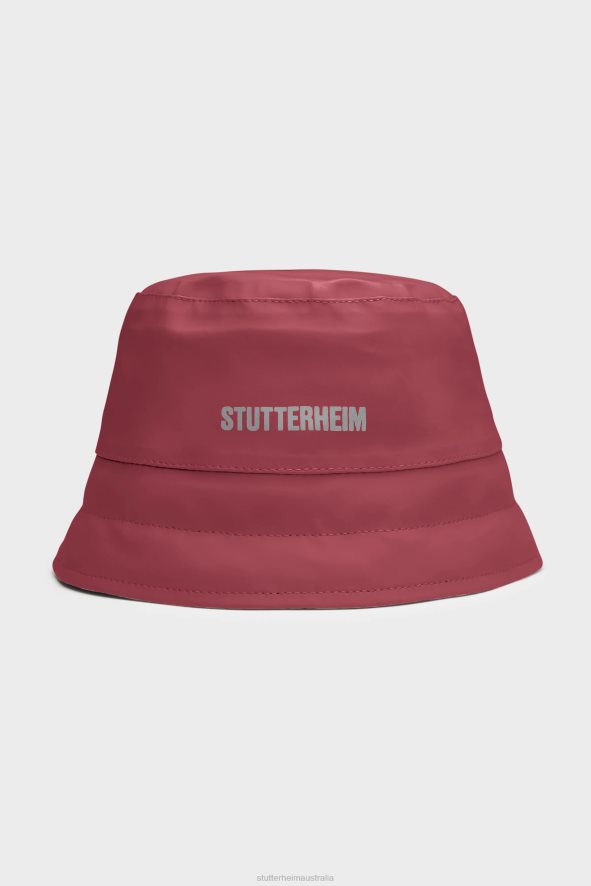 accessories_skarholmen_puffer_bucket_hat_burgundy_stutterheim_unisex_0v8x412.jpg Accessories Skarholmen Puffer Bucket Hat Burgundy Stutterheim Unisex 0V8X412 - Image 1