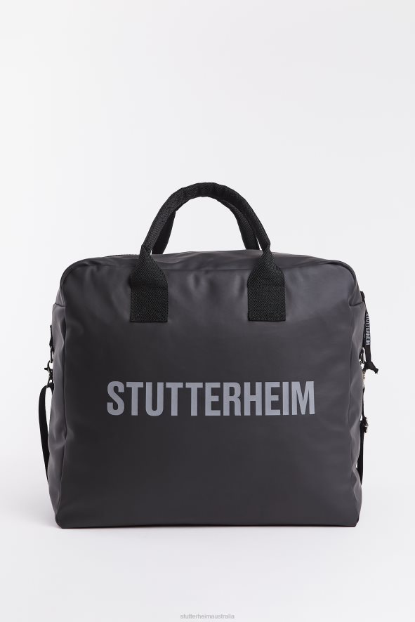 accessories_svea_box_bag_black_stutterheim_unisex_0v8x305.jpg Accessories Svea Box Bag Black Stutterheim Unisex 0V8X305 - Image 1