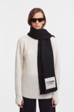 Accessories Wrap Scarf Black Stutterheim Unisex 0V8X371 - Image 2