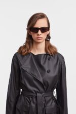 Clothing Kista Lightweight Trench Coat Black Stutterheim Women 0V8X80 - Image 7