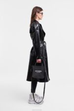 Clothing Kista Opal Trench Coat Black Stutterheim Women 0V8X183 - Image 2