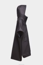 Clothing Lomma Lightweight Zip Poncho Black Stutterheim Women 0V8X82 - Image 5