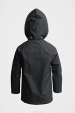 Clothing Mini Lightweight Kids Raincoat Black Stutterheim Kids 0V8X328 - Image 3