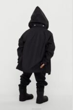 Clothing Mini Lightweight Kids Raincoat Black Stutterheim Kids 0V8X328 - Image 9
