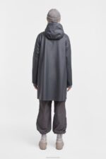 Clothing Mosebacke Lightweight Raincoat Charcoal Stutterheim Women 0V8X33 - Image 3
