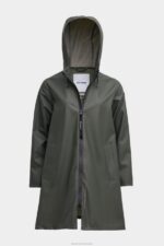 Clothing Mosebacke Lightweight Zip Raincoat Green Stutterheim Women 0V8X6 - Image 4