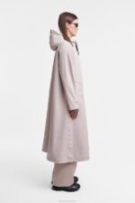 Clothing Mosebacke Long Lightweight Zip Raincoat Light Sand Stutterheim Women 0V8X11 - Image 2