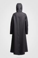 Clothing Mosebacke Long Raincoat Black Stutterheim Women 0V8X53 - Image 7