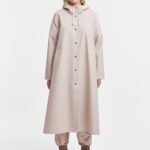 Clothing Mosebacke Long Raincoat Light Sand Stutterheim Women 0V8X34