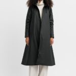 Clothing Mosebacke Long Winter Raincoat Black Stutterheim Women 0V8X204