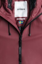 Clothing Mosebacke Long Winter Raincoat Burgundy Stutterheim Women 0V8X205 - Image 4