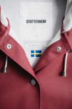 Clothing Mosebacke Raincoat Burgundy Stutterheim Women 0V8X203 - Image 4