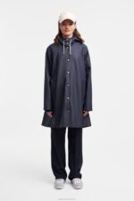 Clothing Mosebacke Raincoat Navy Stutterheim Women 0V8X21