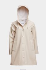 Clothing Mosebacke Raincoat Oyster Stutterheim Women 0V8X180 - Image 4