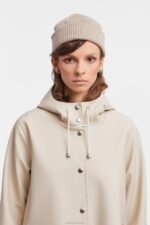 Clothing Mosebacke Raincoat Oyster Stutterheim Women 0V8X180 - Image 7