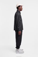 Clothing Ringen Overshirt Black Stutterheim Men 0V8X142 - Image 2