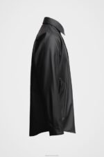 Clothing Ringen Overshirt Black Stutterheim Men 0V8X142 - Image 7