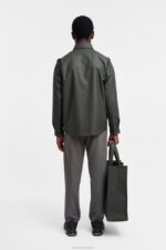 Clothing Ringen Overshirt Green Stutterheim Men 0V8X144 - Image 4