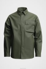 Clothing Ringen Overshirt Green Stutterheim Men 0V8X144 - Image 5