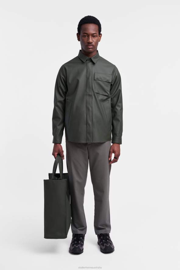 clothing_ringen_overshirt_green_stutterheim_men_0v8x144.jpg Clothing Ringen Overshirt Green Stutterheim Men 0V8X144 - Image 1