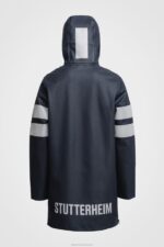 Clothing Stockholm Bike Raincoat Navy Stutterheim Men 0V8X140 - Image 8