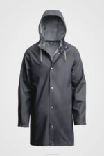 Clothing Stockholm Lightweight Raincoat Charcoal Stutterheim Men 0V8X134 - Image 5