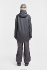 Clothing Stockholm Lightweight Raincoat Charcoal Stutterheim Women 0V8X57 - Image 4