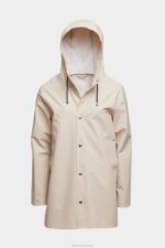 Clothing Stockholm Lightweight Raincoat Oyster Stutterheim Women 0V8X56 - Image 4