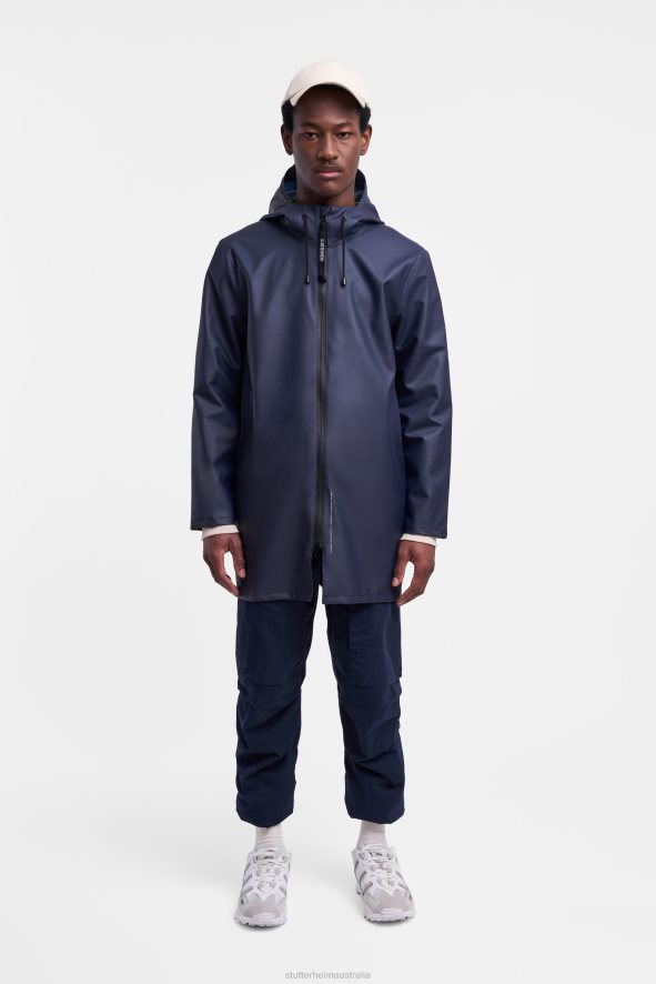 clothing_stockholm_lightweight_zip_raincoat_navy_stutterheim_men_0v8x94.jpg Clothing Stockholm Lightweight Zip Raincoat Navy Stutterheim Men 0V8X94 - Image 1