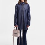 Clothing Stockholm Lightweight ZipRaincoat Navy Stutterheim Women 0V8X12