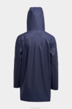 Clothing Stockholm Lightweight ZipRaincoat Navy Stutterheim Women 0V8X12 - Image 6