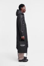 Clothing Stockholm Long Lightweight Zip Raincoat Black Stutterheim Men 0V8X212 - Image 2
