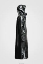 Clothing Stockholm Long Print Opal Raincoat Black Stutterheim Men 0V8X136 - Image 5