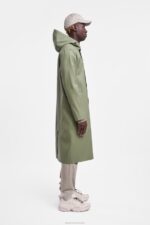 Clothing Stockholm Long Print Raincoat Alf Alfa Stutterheim Men 0V8X218 - Image 2