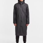 Clothing Stockholm Long Print Raincoat Black Stutterheim Men 0V8X103