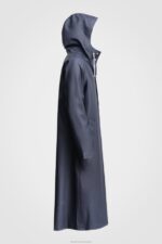 Clothing Stockholm Long Print Raincoat Navy Stutterheim Men 0V8X219 - Image 5