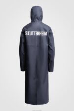 Clothing Stockholm Long Print Raincoat Navy Stutterheim Men 0V8X219 - Image 6