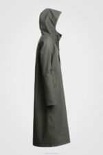 Clothing Stockholm Long PrintRaincoat Green Stutterheim Women 0V8X42 - Image 7