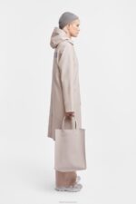 Clothing Stockholm Long PrintRaincoat Light Sand Stutterheim Women 0V8X185 - Image 2