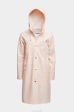 Clothing Stockholm Long PrintRaincoat Peach Stutterheim Women 0V8X43 - Image 4