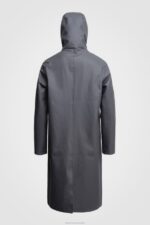 Clothing Stockholm Long Raincoat Charcoal Stutterheim Men 0V8X225 - Image 7