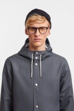 Clothing Stockholm Long Raincoat Charcoal Stutterheim Men 0V8X225 - Image 8