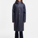 Clothing Stockholm Long Raincoat Navy Stutterheim Women 0V8X46