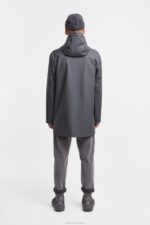 Clothing Stockholm Raincoat Charcoal Stutterheim Men 0V8X129 - Image 3