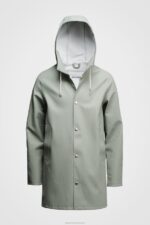 Clothing Stockholm Raincoat Khaki Green Stutterheim Men 0V8X230 - Image 4