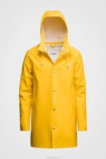 Clothing Stockholm Raincoat Yellow Stutterheim Men 0V8X223 - Image 4
