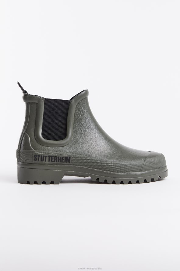 footwear_chelsea_rainwalker_green_stutterheim_unisex_0v8x169.jpg Footwear Chelsea Rainwalker Green Stutterheim Unisex 0V8X169 - Image 1