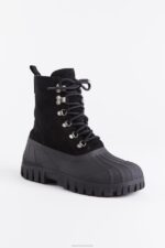 Footwear Patrol Boot Suede Black Stutterheim Unisex 0V8X162 - Image 4