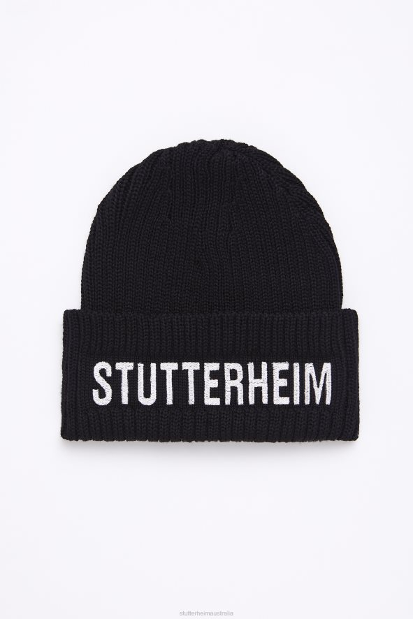 Accessories Big L Beanie Black Stutterheim Unisex 0V8X365